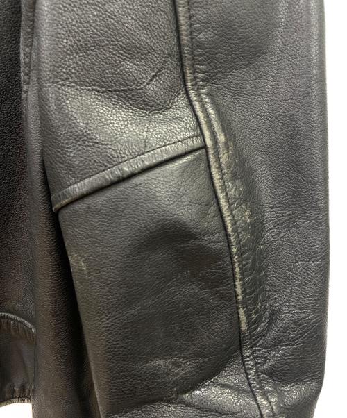 open road（オープンロード）OPEN ROAD (オープンロード) レザーライダースジャケット ブラック サイズ:Mの古着・服飾アイテム