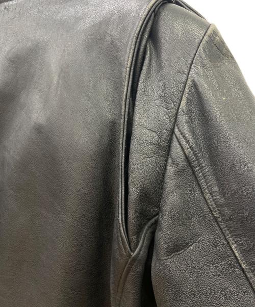 open road（オープンロード）OPEN ROAD (オープンロード) レザーライダースジャケット ブラック サイズ:Mの古着・服飾アイテム