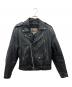 OPEN ROAD（オープンロード）の古着「レザーライダースジャケット」｜ブラック