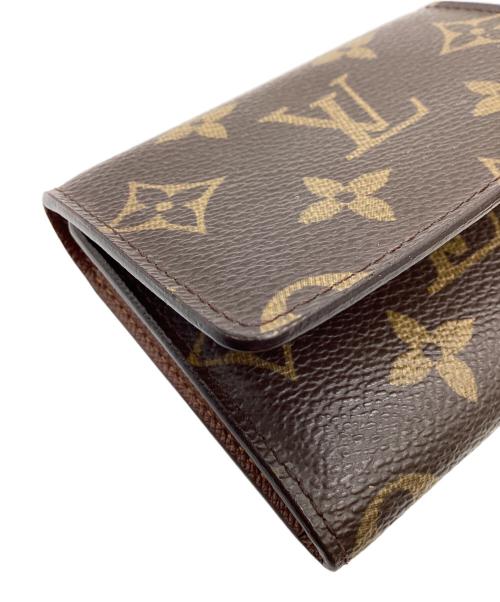 LOUIS VUITTON（ルイ ヴィトン）LOUIS VUITTON (ルイ ヴィトン) LOUIS VUITTON　モノグラム　アンヴェロップ・カルト・ドゥ・ヴィジット　カードケース ブラウンの古着・服飾アイテム