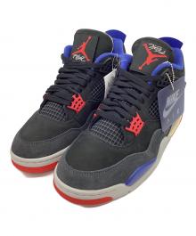 NIKE（ナイキ）の古着「Air Jordan 4 "Rare Air"」｜ブラック×ブルー