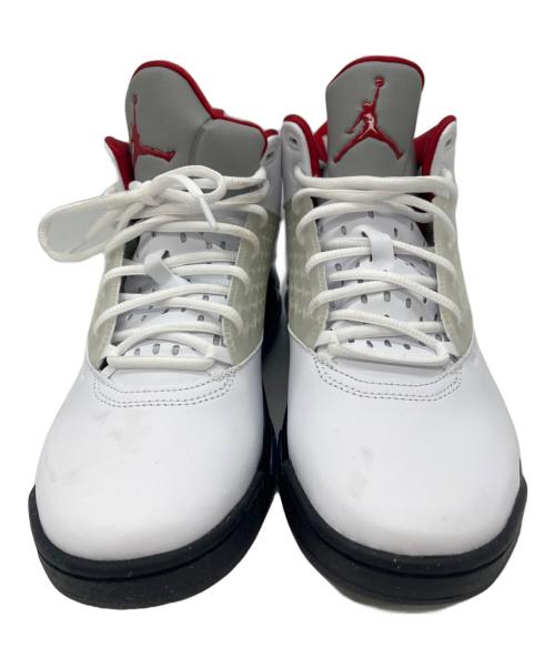 NIKE（ナイキ）NIKE (ナイキ) ハイカットスニーカー ホワイト×レッド サイズ:27.5の古着・服飾アイテム