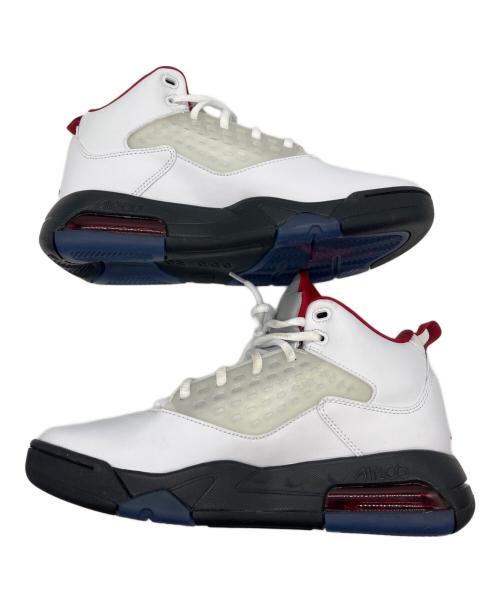 NIKE（ナイキ）NIKE (ナイキ) ハイカットスニーカー ホワイト×レッド サイズ:27.5の古着・服飾アイテム