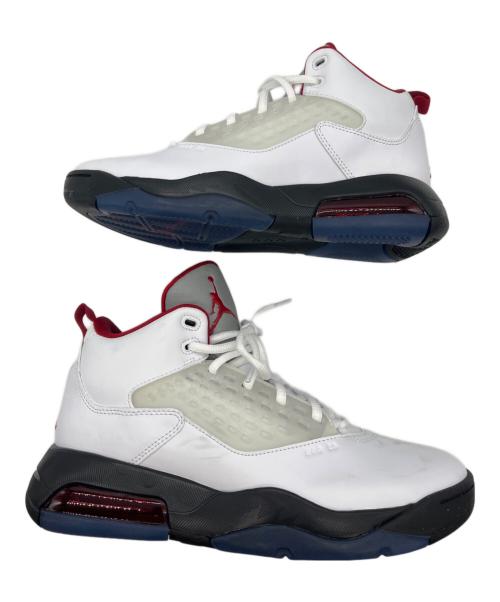 NIKE（ナイキ）NIKE (ナイキ) ハイカットスニーカー ホワイト×レッド サイズ:27.5の古着・服飾アイテム