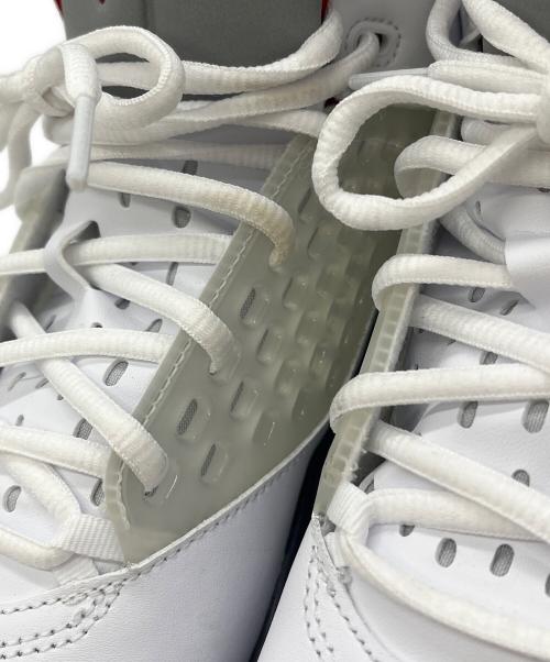 NIKE（ナイキ）NIKE (ナイキ) ハイカットスニーカー ホワイト×レッド サイズ:27.5の古着・服飾アイテム