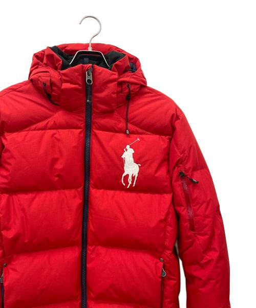 POLO RALPH LAUREN（ポロ・ラルフローレン）POLO RALPH LAUREN (ポロ・ラルフローレン) ダウンジャケット レッド サイズ:Mの古着・服飾アイテム