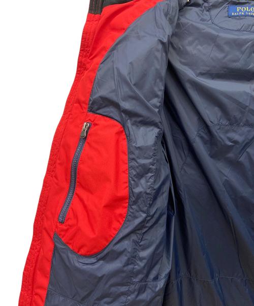 POLO RALPH LAUREN（ポロ・ラルフローレン）POLO RALPH LAUREN (ポロ・ラルフローレン) ダウンジャケット レッド サイズ:Mの古着・服飾アイテム