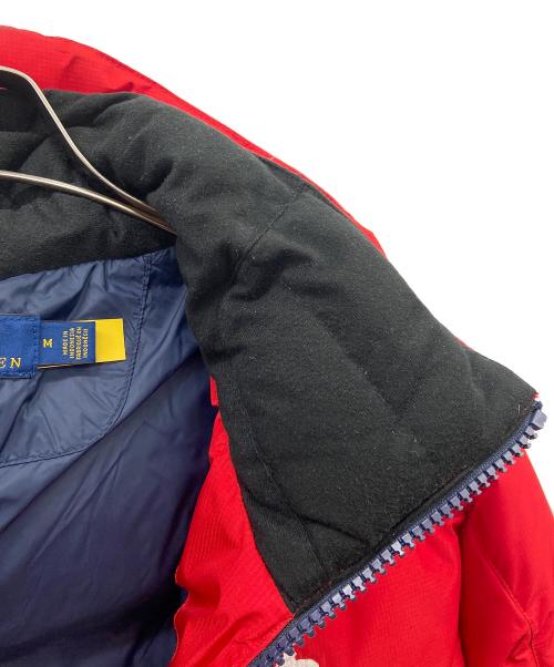 POLO RALPH LAUREN（ポロ・ラルフローレン）POLO RALPH LAUREN (ポロ・ラルフローレン) ダウンジャケット レッド サイズ:Mの古着・服飾アイテム