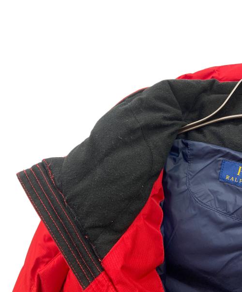 POLO RALPH LAUREN（ポロ・ラルフローレン）POLO RALPH LAUREN (ポロ・ラルフローレン) ダウンジャケット レッド サイズ:Mの古着・服飾アイテム