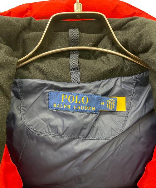 POLO RALPH LAUREN（ポロ・ラルフローレン）POLO RALPH LAUREN (ポロ・ラルフローレン) ダウンジャケット レッド サイズ:Mの古着・服飾アイテム