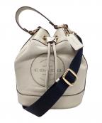 COACHコーチ）の古着「COACH 　2WAYバッグ」｜アイボリー