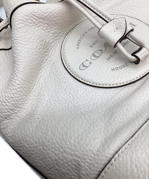 COACH（コーチ）COACH (コーチ) COACH 　2WAYバッグ アイボリーの古着・服飾アイテム