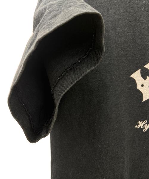 Hysteric Glamour（ヒステリックグラマー）Hysteric Glamour (ヒステリックグラマー) プリントTシャツ ホワイト×ブラック サイズ:Mの古着・服飾アイテム