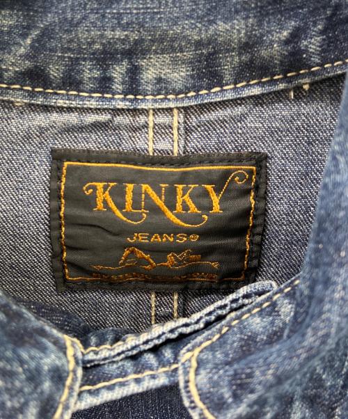 KINKY（キンキーヒステリックグラマー）KINKY (キンキーヒステリックグラマー) デニムジャケット インディゴ サイズ:FREEの古着・服飾アイテム