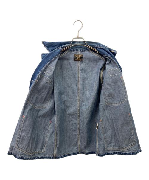 KINKY（キンキーヒステリックグラマー）KINKY (キンキーヒステリックグラマー) デニムジャケット インディゴ サイズ:FREEの古着・服飾アイテム