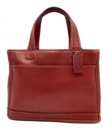 COACH（コーチ）の古着「ハンドバッグ」｜レッド