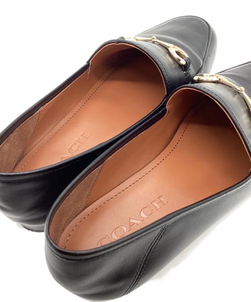 COACH（コーチ）COACH (コーチ) COACH　ハーレーローファー ブラック サイズ:24ｃｍの古着・服飾アイテム