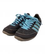 adidasアディダス）の古着「adidas　JAPAN　JS4028　スニーカー」｜ブラウン×ブルー