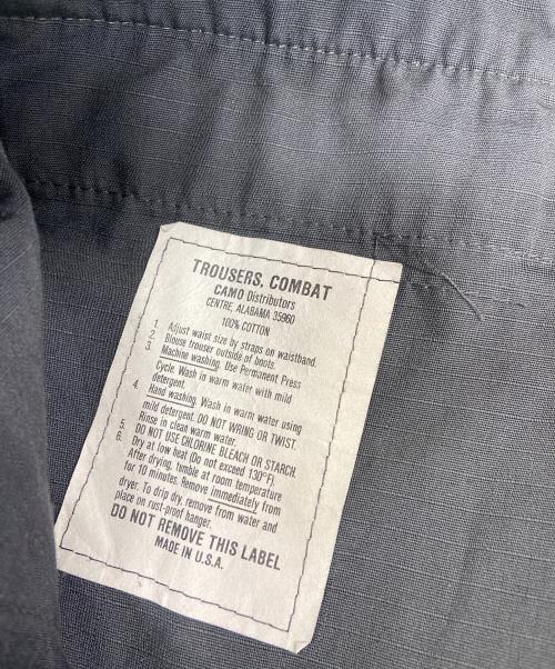 CAMO DISTRIBUTORS（カモ・ディストリビューターズ）CAMO DISTRIBUTORS (カモ・ディストリビューターズ) BDUカーゴパンツ ブルー サイズ:Lの古着・服飾アイテム