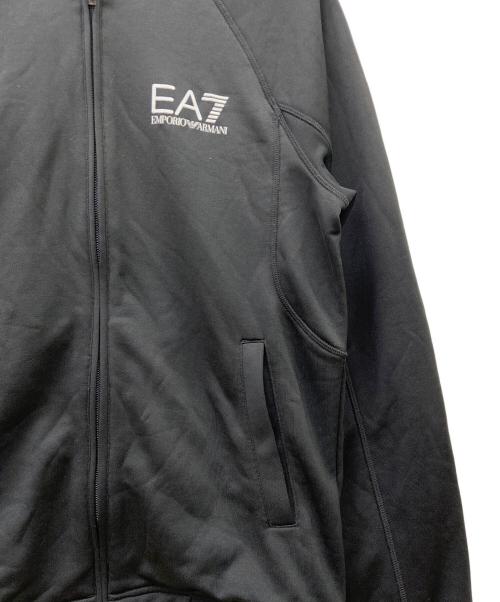 EA7（イーエーセブン）EA7 (イーエーセブン) ジップアップスウェット ブラック サイズ:Mの古着・服飾アイテム