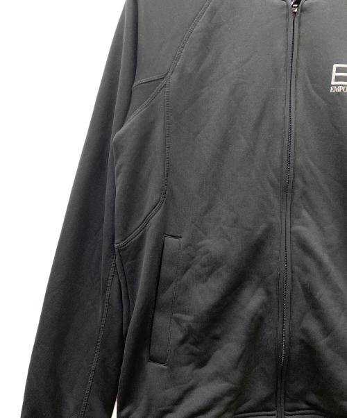 EA7（イーエーセブン）EA7 (イーエーセブン) ジップアップスウェット ブラック サイズ:Mの古着・服飾アイテム
