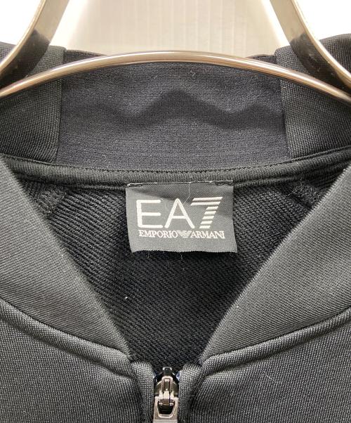 EA7（イーエーセブン）EA7 (イーエーセブン) ジップアップスウェット ブラック サイズ:Mの古着・服飾アイテム