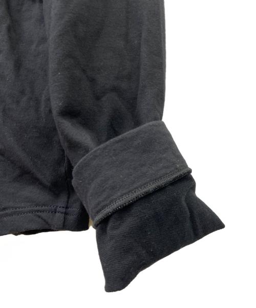 EA7（イーエーセブン）EA7 (イーエーセブン) REEBOK (リーボック) ハーフジップスウェット ブラック サイズ:Sの古着・服飾アイテム