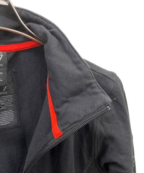 EA7（イーエーセブン）EA7 (イーエーセブン) REEBOK (リーボック) ハーフジップスウェット ブラック サイズ:Sの古着・服飾アイテム