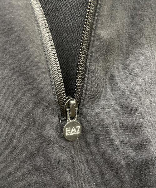 EA7（イーエーセブン）EA7 (イーエーセブン) REEBOK (リーボック) ハーフジップスウェット ブラック サイズ:Sの古着・服飾アイテム