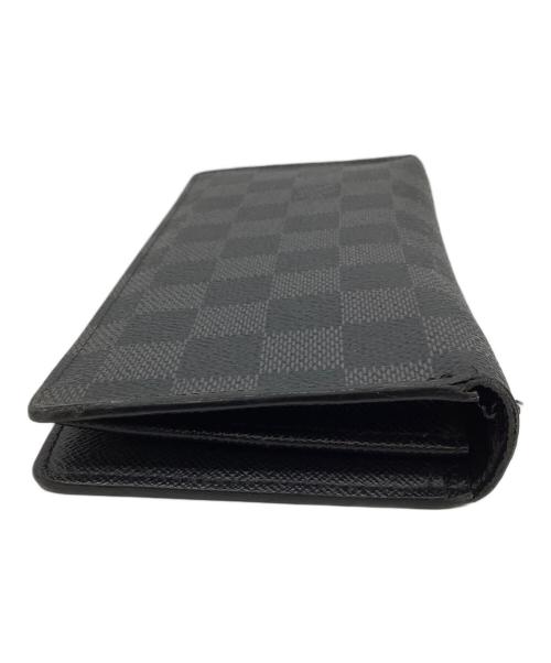 LOUIS VUITTON（ルイ ヴィトン）LOUIS VUITTON (ルイ ヴィトン) LOUIS VUITTON　ダミエ・グラフィット　長財布 ブラックの古着・服飾アイテム