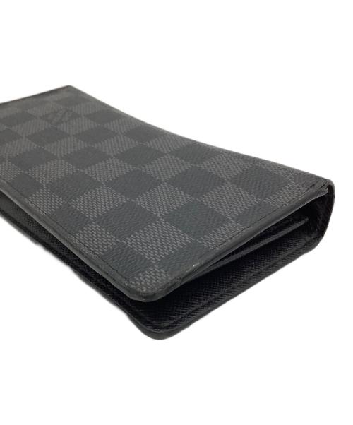 LOUIS VUITTON（ルイ ヴィトン）LOUIS VUITTON (ルイ ヴィトン) LOUIS VUITTON　ダミエ・グラフィット　長財布 ブラックの古着・服飾アイテム