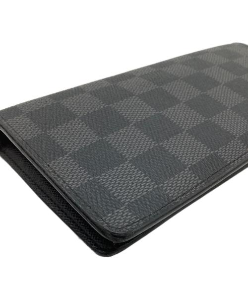 LOUIS VUITTON（ルイ ヴィトン）LOUIS VUITTON (ルイ ヴィトン) LOUIS VUITTON　ダミエ・グラフィット　長財布 ブラックの古着・服飾アイテム