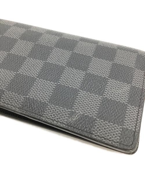 LOUIS VUITTON（ルイ ヴィトン）LOUIS VUITTON (ルイ ヴィトン) LOUIS VUITTON　ダミエ・グラフィット　長財布 ブラックの古着・服飾アイテム