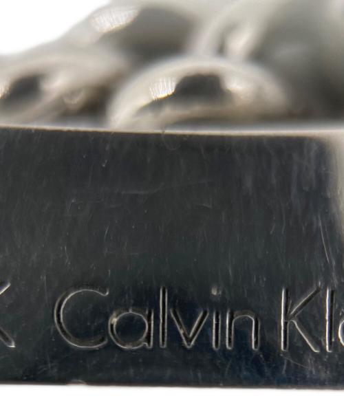 ck Calvin Klein（シーケーカルバンクライン）ck Calvin Klein (シーケーカルバンクライン) ck Calvin Klein　IDブレスレット シルバーカラーの古着・服飾アイテム