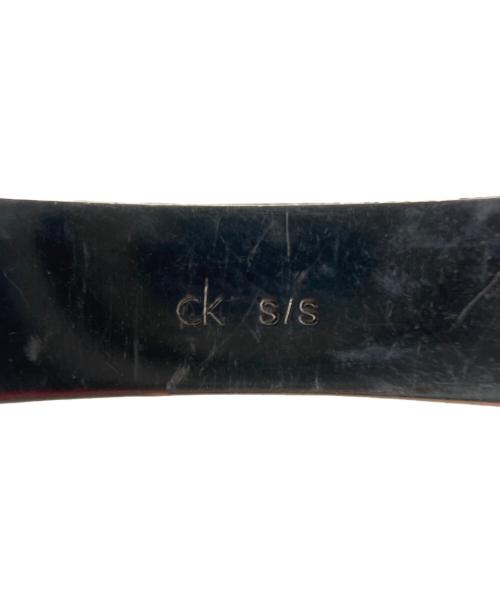ck Calvin Klein（シーケーカルバンクライン）ck Calvin Klein (シーケーカルバンクライン) ck Calvin Klein　IDブレスレット シルバーカラーの古着・服飾アイテム