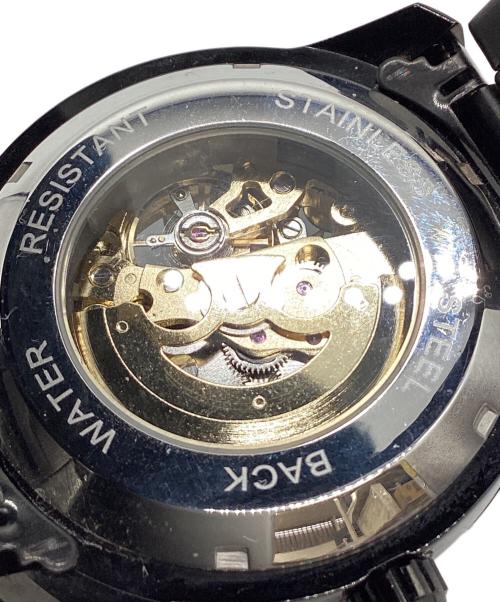 sewor（セウォール）sewor (セウォール) 腕時計 ブラック×ゴールドの古着・服飾アイテム