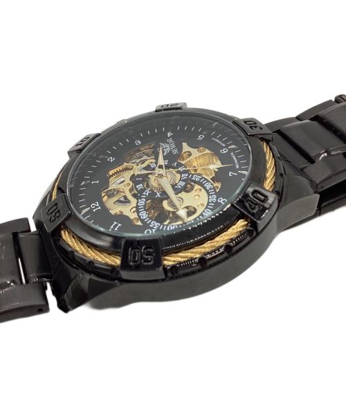 sewor（セウォール）sewor (セウォール) 腕時計 ブラック×ゴールドの古着・服飾アイテム