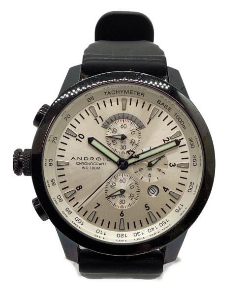 ANDROID（アンドロイド）ANDROID (アンドロイド) ANDROID  AD384　クォーツ腕時計 アイボリーの古着・服飾アイテム