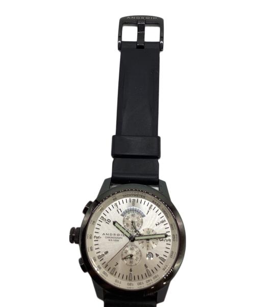 ANDROID（アンドロイド）ANDROID (アンドロイド) ANDROID  AD384　クォーツ腕時計 アイボリーの古着・服飾アイテム