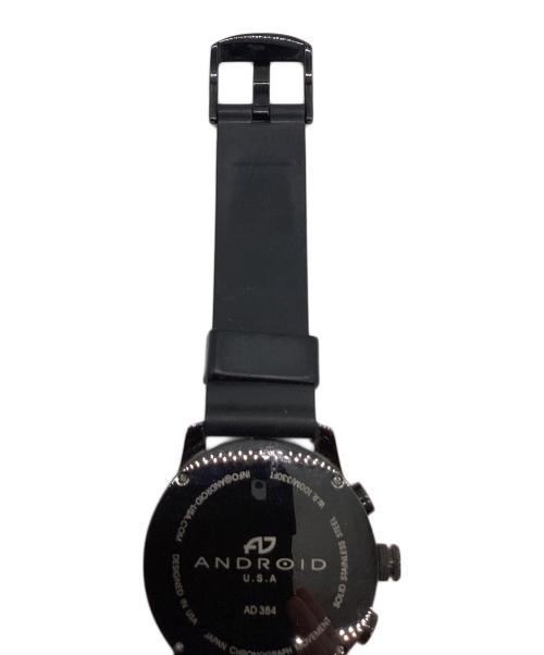 ANDROID（アンドロイド）ANDROID (アンドロイド) ANDROID  AD384　クォーツ腕時計 アイボリーの古着・服飾アイテム