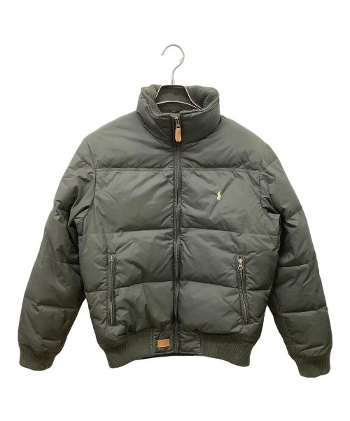 POLO RALPH LAUREN（ポロ・ラルフローレン）POLO RALPH LAUREN (ポロ・ラルフローレン) ダウンジャケット オリーブ サイズ:Mの古着・服飾アイテム