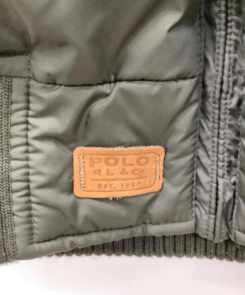 POLO RALPH LAUREN（ポロ・ラルフローレン）POLO RALPH LAUREN (ポロ・ラルフローレン) ダウンジャケット オリーブ サイズ:Mの古着・服飾アイテム
