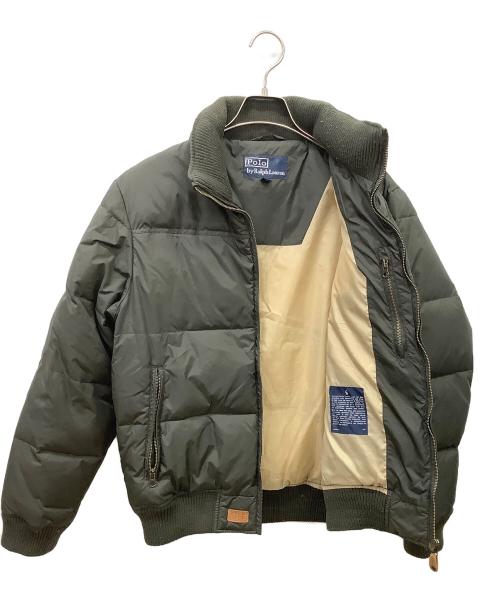 POLO RALPH LAUREN（ポロ・ラルフローレン）POLO RALPH LAUREN (ポロ・ラルフローレン) ダウンジャケット オリーブ サイズ:Mの古着・服飾アイテム