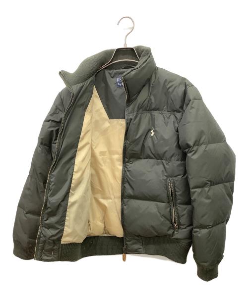 POLO RALPH LAUREN（ポロ・ラルフローレン）POLO RALPH LAUREN (ポロ・ラルフローレン) ダウンジャケット オリーブ サイズ:Mの古着・服飾アイテム
