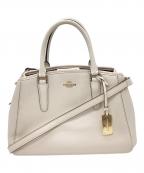 COACHコーチ）の古着「ハンドバッグ」｜アイボリー