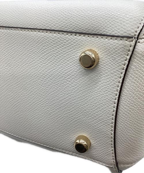 COACH（コーチ）COACH (コーチ) ハンドバッグ アイボリーの古着・服飾アイテム