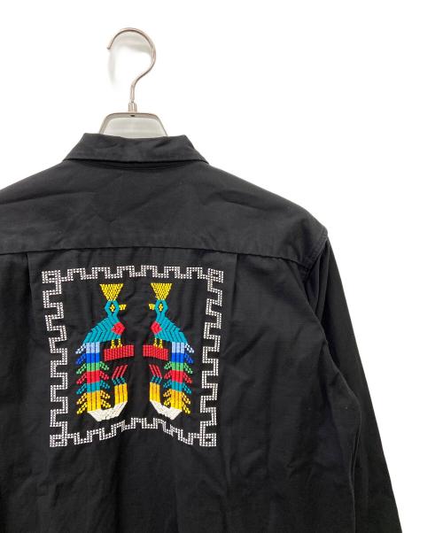 PENNEYS（ペニーズ）penneys (ペニーズ) 長袖シャツ ブラック×ホワイト サイズ:Mの古着・服飾アイテム