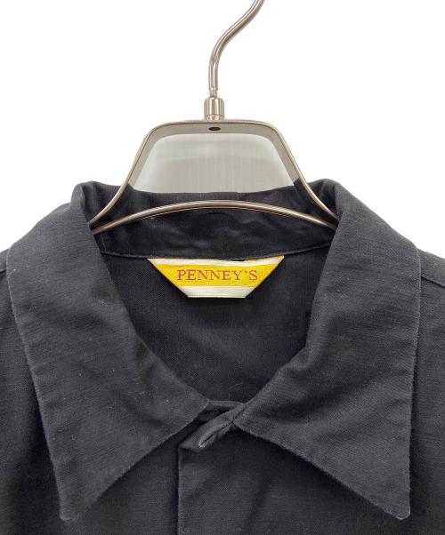 PENNEYS（ペニーズ）penneys (ペニーズ) 長袖シャツ ブラック×ホワイト サイズ:Mの古着・服飾アイテム