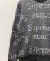 中古・古着 Supreme (シュプリーム) ジャガードロゴクルーネック グレー×ブラック サイズ:S：18000円