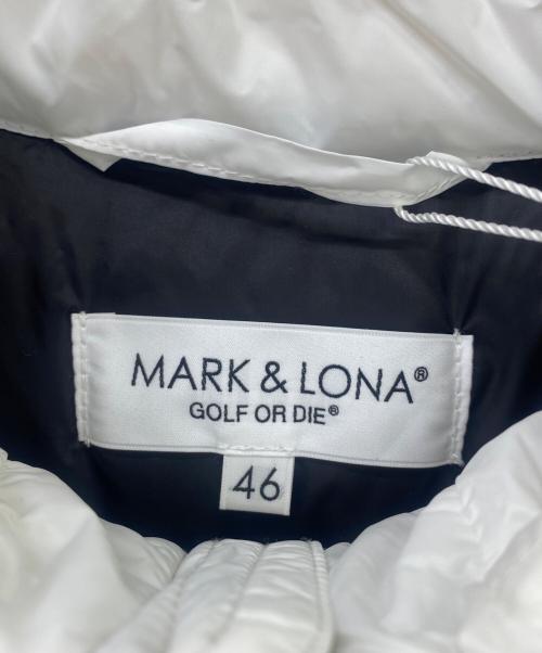MARK&LONA（マークアンドロナ）MARK&LONA (マークアンドロナ) ゴルフウェア(トップス) ホワイト サイズ:46 未使用品の古着・服飾アイテム